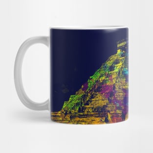 Colourful Chichen Itza Mug